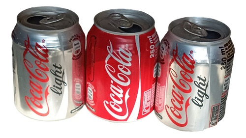 Latas De Coca Cola, De España, Del 2005 Y 2007, Vacías 