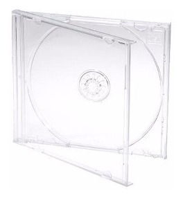 Cajas De Cd's Transparentes X 50-envio Gratis X Mercadoenvio