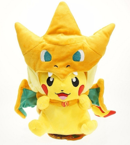 Pikachu Peluche Pokemon Cosplay Charizard Nuevo