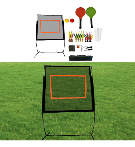 Bádminton Net Set Con Reemplazo De Bolsa De Almacenamiento