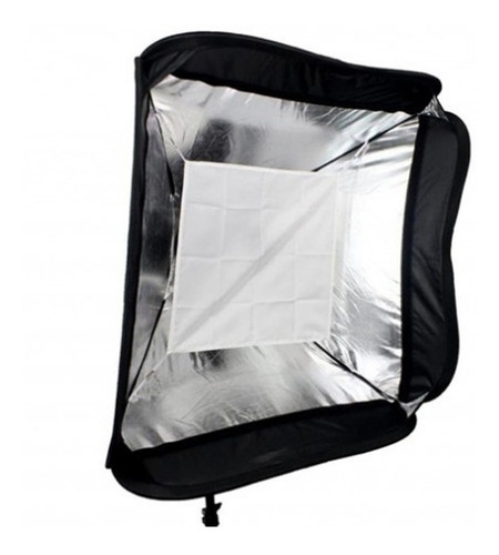 Soft Box Plegable/colapsable Marca Godox 60x60 Cm P/flash De Zapata Con Rótula Stype Y Bolso Para Transporte