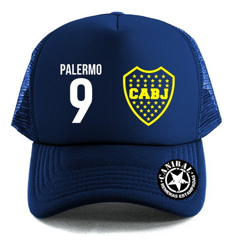 Gorras Trucker Boca Palermo 9 Remeras Canibal