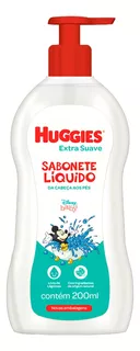 Sabonete líquido Huggies Disney Baby Extra suave em líquido 200 ml