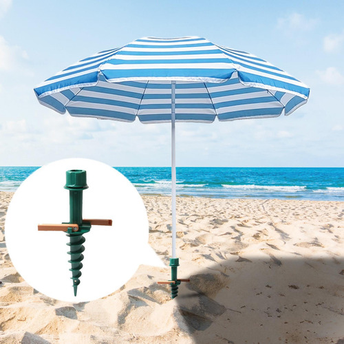 Sombrilla De Playa Con Ancla De Arena, Soporte De Ancla,