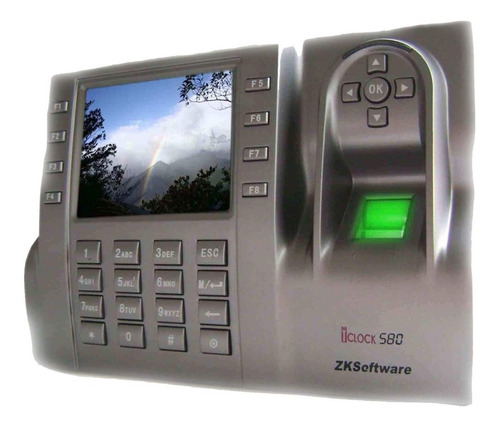 Imagen 3 de 5 de Registrador Control Asistencia Accesos Iclock 580 Huella Zk