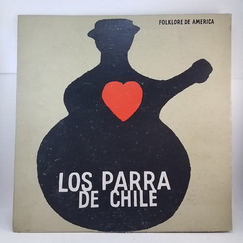 Los Parra De Chile Folklore De America Vinilo Lp Mb+