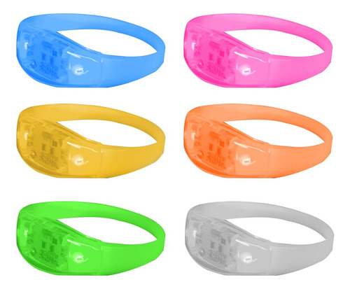 Oferta! Pulsera Audioritmica Con Led X 50