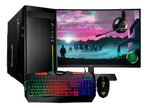Pc Gamer Completa Amd A10 9700 R7 16gb 480gb Ssd Wifi Led20