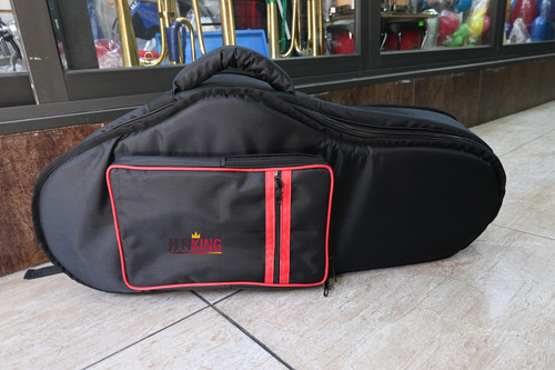 Funda Semirrígida Para Saxofon Alto, Tipo Mochila, Reforzada