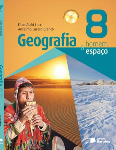 Geografia homem & espaço - 8º ano, de Lucci, Elian Alabi. Editora Somos Sistema de Ensino, capa mole em português, 2014