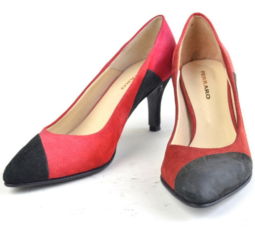 Imagen 5 de 5 de Zapatos Tacos De Mujer - Ac Dc - Ferraro