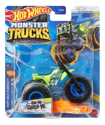 Vehiculo Hot Wheels Monster Trucks 1:64 Fyj44 Mattel