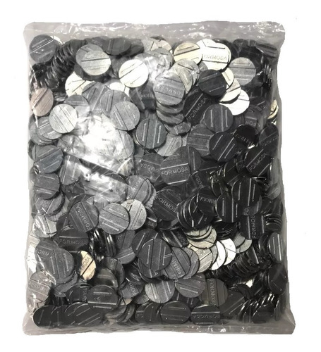 Imagem 2 de 2 de 100 Fichas Para Mesa De Sinuca Bilhar Formosa Pebolim Totó