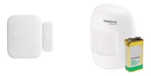 Kit Alarme Residencial Intelbras 24 Net 7 Sensor Sem Fio Bat