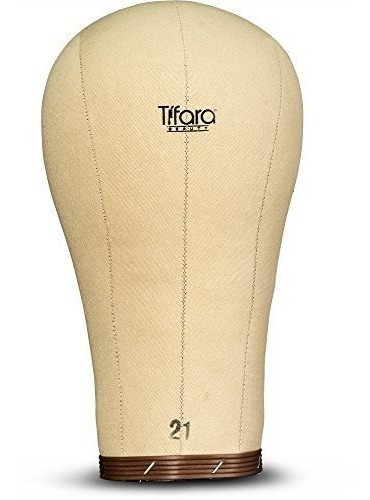 Tifara Beauty Professional Canvas Cork Mannequin Block Head