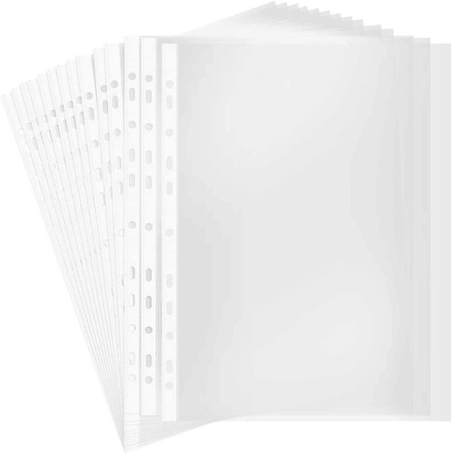 Imagen 1 de 3 de Folios Stendy Borde Blanco A4 X100 1º Calidad 40 Mic