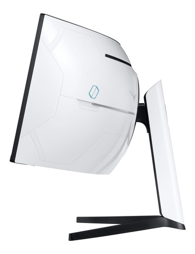 Imagen 3 de 5 de Monitor gamer curvo Samsung Odyssey LC49G95TS Qled 49" negro 100V/240V