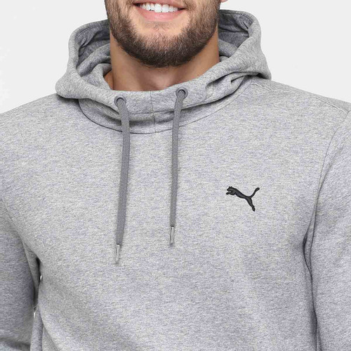 Moletom Flanelado Puma Blusão C/capuz Ess Hoody Original+ Nf | Mercado Livre