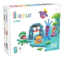 Comprar Arcilla Para Moldear Hey Clay Plastilina Goma+ Aplicación Qr Color Aliens