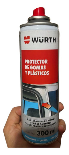 Protector Y Conservador De Hules Y Gomas 300ml Color Blanco