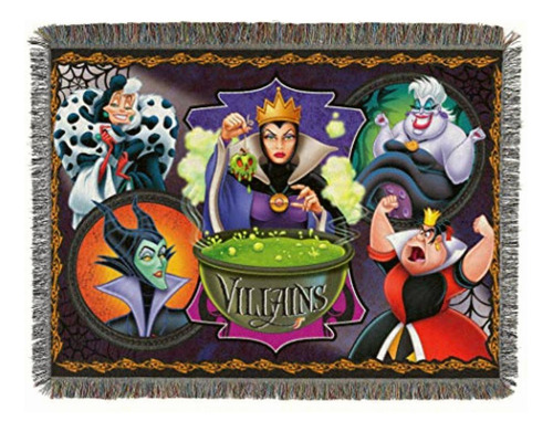 Pixar Disney Villains, Vile Villains Manta De Tapiz Tejido,