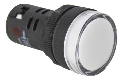 Sinaleiro Led Tensão 24vcc/vca Branco 22mm Com Rabicho