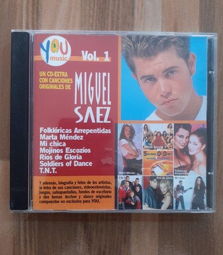 Cd Miguel Saez 1991 - You Music Vol.1 Importado.
