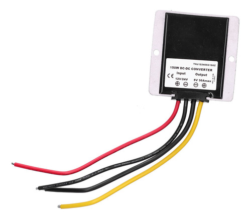 Convertidor Reductor Dc 12v/24v A 5v Dc De Disipación De Cal