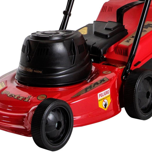 Cortadora De Cesped Petri 1 Hp Con Bolsa Chasis Grande