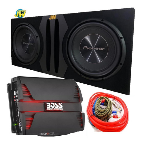 Combo Pioneer 300 Doble + Pot.  Boss 1800 + Kit Cable 311