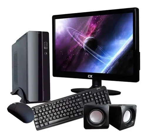 Computadora Completa Amd Ssd 480 Ram 8 Win 10 Pro Wifi Kit
