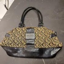 Comprar Cartera Guess Imperdible Beige Y Negro Monogeama