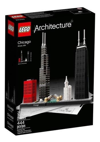 Lego Architecture: Arquitectura Chicago 444 Pcs