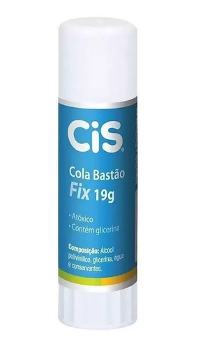 Cola Em Bastão Cis Fix Atóxica Escolar Artesanato 19g