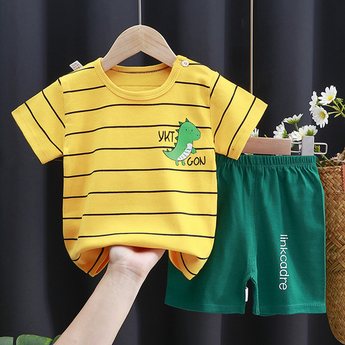 Conjunto De Ropa De Bebé Unisex Con Mangas Cortas