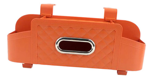 Organizador Para Asiento Trasero De Reposacabezas De Naranja