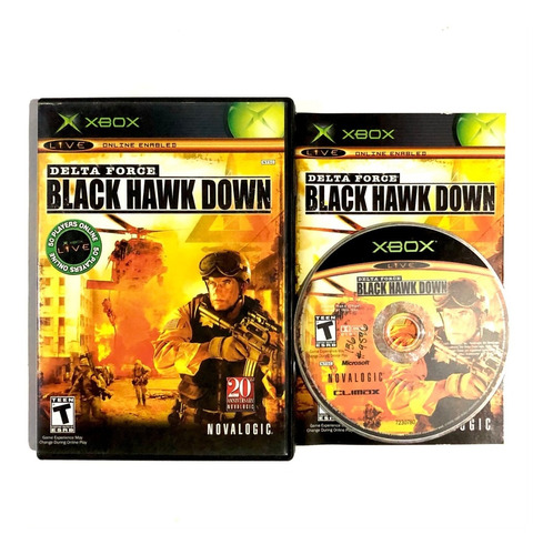 Delta Force Black Hawk Down -- Juego Original Xbox Classic