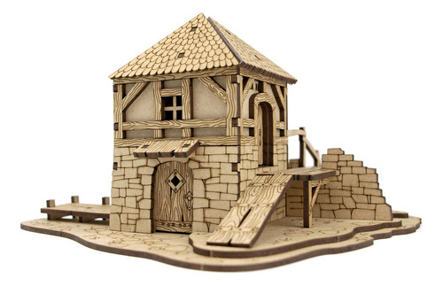 Terreno Modular D&d Towerrex Para Miniaturas 28mm Y 32mm