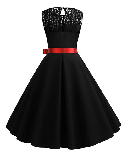 Vestido De Festa De Formatura De Renda Sem Mangas