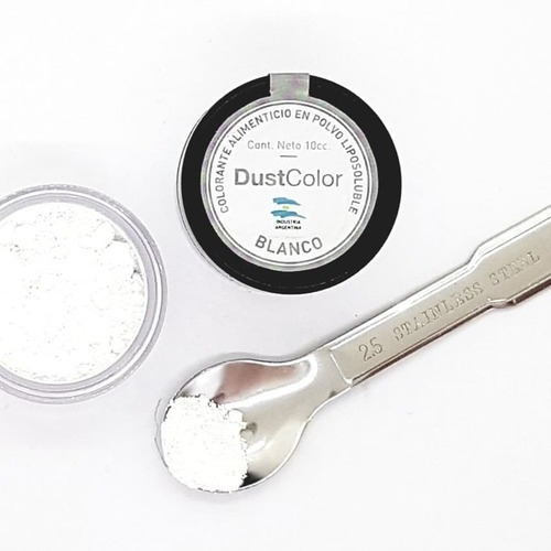 Colorante Blanco Liposoluble Comestible Dustcolor Repostería