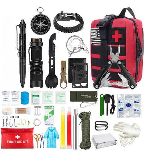 Kit De Supervivencia Emergencia Portátil Para Camping