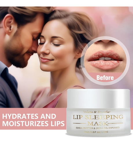 Máscara De Labios Nocturna Hidratante Y Reparadora