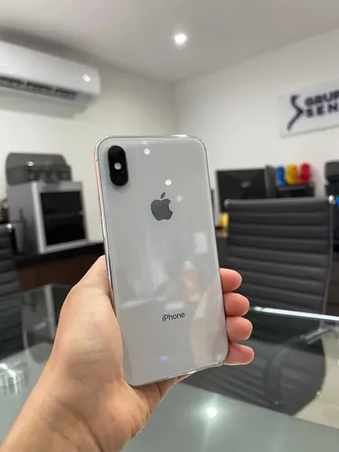 Celular Iphone X Reacondicionado Plateado 64 Gb