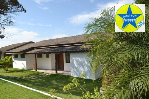 Chácara À Venda Em Condomínio Fechado, 1000 M² Por R$ 750 Mil - Atibaia Sp - Ch1220