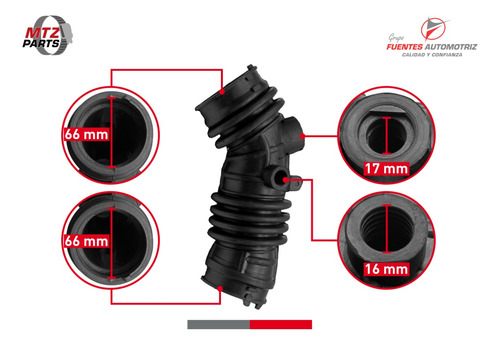 Ducto Toma Filtro De Aire Para Gm Cavalier 1.5 2020 2021