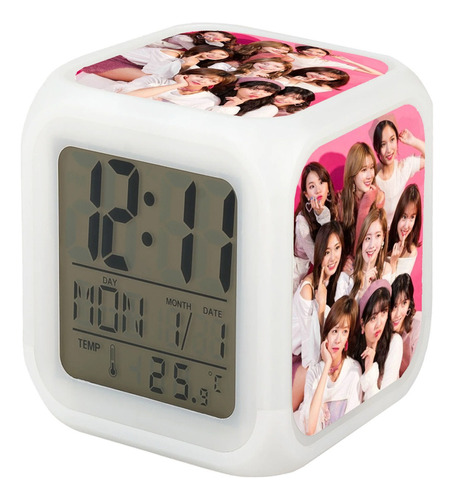 Reloj Twice Música Coreana Despertador Digital Grafimax
