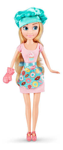 Zuru Sparkle Girlz Muñeca Set De Cocina Repostería Panadería