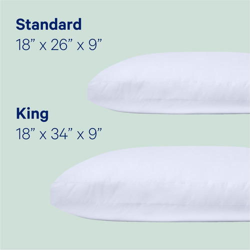 Almohada Estándar Para Dormir Color Blanco