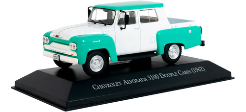 Miniatura Chevrolet Alvorada 3100 Cabine Dupla 1962 Ed 118