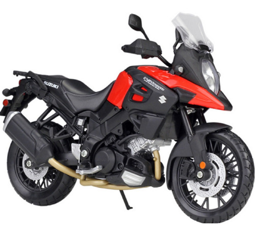 Maisto Suzuki V-strom 1/12 Vermelho Diecast Modelo Q1